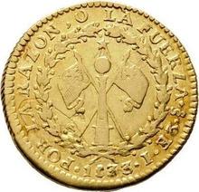 2 Escudos 1833 So I 