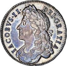 Halfcrown 1685    "First laureated bust"