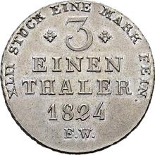 1/3 Thaler 1824  F.W. 