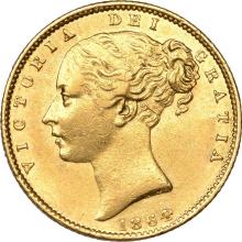 Sovereign 1864   WW "Shield"