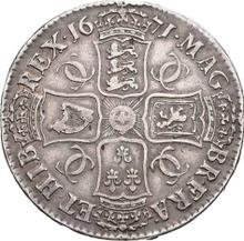 Crown 1671    "Third laureate bust"