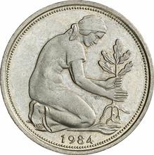50 Pfennige 1984 D  
