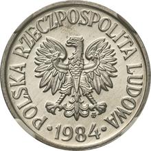 50 groszy 1984 MW  