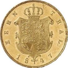 10 Thaler 1847  B 