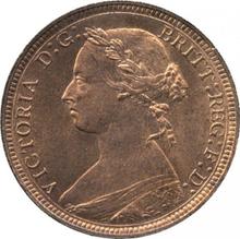 Halfpenny 1886   