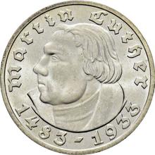 5 Reichsmark 1933 D   "Martin Luther"