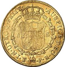 8 Escudos 1781 PTS PR 