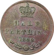 Half Farthing 1842   