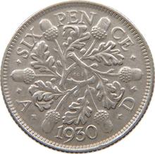Sixpence 1930   