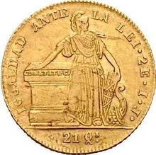 2 Escudos 1840 So IJ 