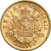 20 Francs 1864 A  