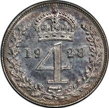 Fourpence (Groat) 1928   