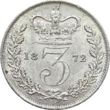 Threepence 1872   