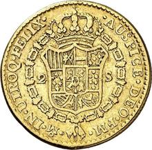 2 Escudos 1774 Mo FM 
