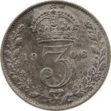 Threepence 1906   