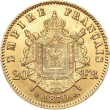 20 Francs 1870 BB  