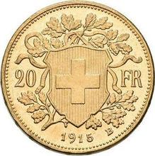 20 Francs 1915 B   "Vreneli"