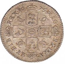 Shilling 1675    "Second laureate bust"