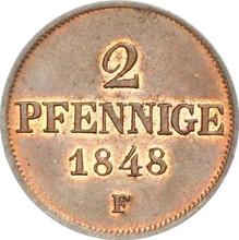 2 Pfennig 1848  F 