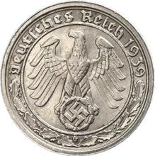 50 Reichspfennig 1939 G  