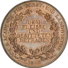 2 Thaler 1847  B  "Hard Work Award"