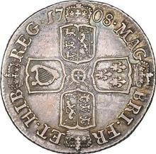 Shilling 1708 E *   "Second draped bust"