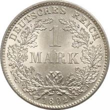 1 marco 1892 D  