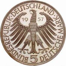 5 Mark 1957 J   "Eichendorff"