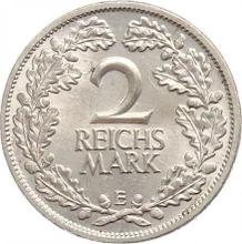 2 Reichsmark 1931 E  