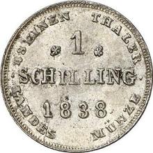 Shilling 1838   