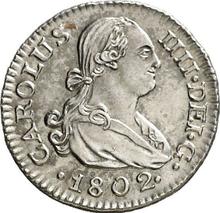 1/2 реала 1802 M FA 