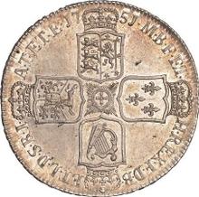 Halfcrown 1751    "Old Head"