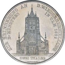 2 Thaler 1869    "Ulm Cathedral"