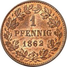 1 Pfennig 1862   