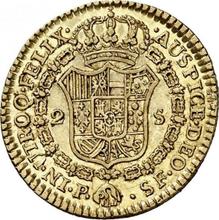 2 Escudos 1786 P SF 