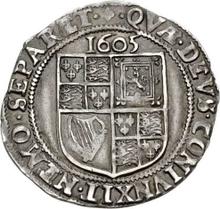 Sixpence 1605    "Third bust"