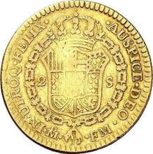 2 Escudos 1792 Mo FM 