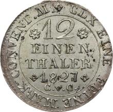 1/12 Thaler 1827  CvC 