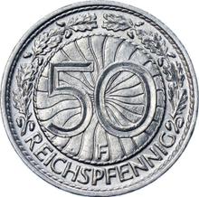 50 Reichspfennig 1935 F  