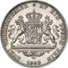 2 Thaler 1863   