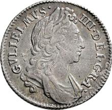 Shilling 1696    "First laureated bust"