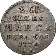 Ползлотек (2 гроша) 1774  AP 