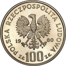 100 Zlotych 1980 MW   "Auerhuhn" (Probe)