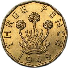 3 peniques 1949   HP