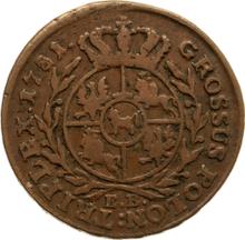 3 Groszy (Trojak) 1781  EB 