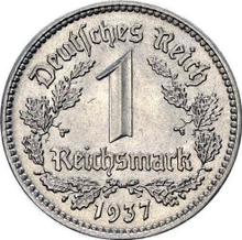 1 Reichsmark 1937 D  