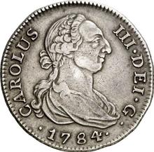 4 Reales 1784 M JD 
