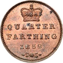 Quarter Farthing 1852   