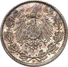 1/2 марки 1913 D  