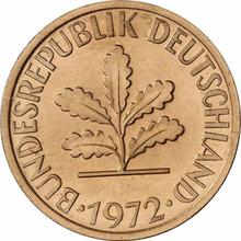 2 пфеннига 1972 D  